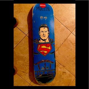 Almost Mullen , Comic series marvel Superman deck.